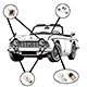  JEU D'AMPOULES TRIUMPH TR5