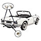  TRIUMPH SPITFIRE MK3/MK4 BULB SET