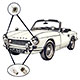  TRIUMPH SPITFIRE MK3/MK4 BULB SET