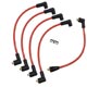 FAISCEAU D'ALLUMAGE SERIE-A/SERIE-B (STD) SILICONE (8mm) ROUGE