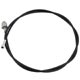 CABLE DE COMPTEUR (VISSE/CONE 198cm) JAGUAR MK2/TYPE-S (CAD)