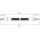 DURITE/FLEXIBLE DE FREIN (CAOUTCHOUC) JAGUAR TYPE-E/L-ROVER/ROVER 3.0 (ARR)