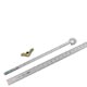 TIGE FILETEE A OEIL 0-1/4 UNF X 180mm (FIXATION BATTERIE) JAGUAR TYPE-E