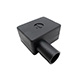 ISOLANT DE COSSE DE BATTERIE (NEGATIVE) NOIR (GAUCHE)