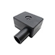 ISOLANT DE COSSE DE BATTERIE (NEGATIVE) NOIR (DROIT)