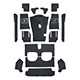 CARPET SET-BLACK (Equiv 248-870)