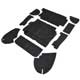 GARNITURE DE COFFRE AUSTIN-HEALEY (COMPLET) NOIR