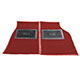 TAPIS DE SOL AUSTIN-HEALEY BN2 (ROUGE)