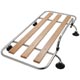 PORTE-BAGAGES UNIVERSEL (DEMONTABLE/VENTOUSE) INOX ET BOIS