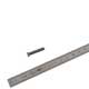 VIS A TETE PLATE CHROME