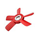 HELICE DE REFROIDISSEMENT AUSTIN-HEALEY (5 PALES) PLASTIQUE