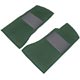 MGB 69-81 F/FOOTWELL CARPETS GREEN