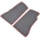 MGB 69-81 F/FOOTWELL CARPETS RED