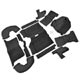 GT6 F/MOULDED CARPET BLACK 5705.00.2030