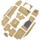 MOQUETTE TR4-TR5-TR6 "LUXE" (CAD) BISCUIT