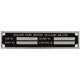 PLAQUE CHASSIS (NUMERO DE COMMISSION) JAGUAR TYPE-E / XJ
