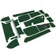 CARPET SET-MGB 68> MOULDED