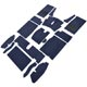 CARPET SET-S&M 62-64 NAVY