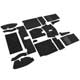 KIT DE TAPIS SPRITE&MIDGET 1967-1979 (NOIR)