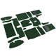 MOQUETTE SPRIGET (HABITACLE) 1969-1980 (VERT)