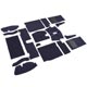 MOQUETTE SPRIGET (HABITACLE) 1969-1980 (NAVY)