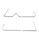 ENTOURAGES DE TDB (CHROME) AUSTIN-HEALEY (CAD)