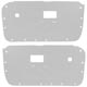 ISOLANT D'HABITACLE MGB (GARNITURE DE PORTE) 1970-1980 (LA PAIRE)