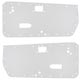 ISOLANT D'HABITACLE SPITFIRE (GARNITURE DE PORTE) 1970-1975 (LA PAIRE)