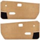 GARNITURE INTERIEURE SPITFIRE (PORTE) BEIGE/MARRON 1970-1980