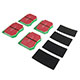 PLAQUETTES DE FREIN TR6-GT6-VIT LOTUS (EBC GREEN)