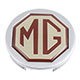 CABOCHON DE JANTE ALU (LOGO "MG")