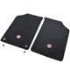 TAPIS DE SOL MGF (MOQUETTE) "LOGO MG" NOIR (LA PAIRE) CAG