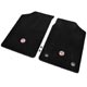 TAPIS DE SOL MGF (MOQUETTE) "LOGO MG" NOIR (LA PAIRE) CAD