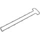 JOINT DE CACHE-CULBUTEURS JAGUAR V12 1971-1993 (DROIT)