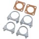KIT DE MONTAGE D'ECHAPPEMENT JAGUAR XK140-XK150 (COMPLET)