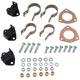 KIT DE MONTAGE D'ECHAPPEMENT AUSTIN-HEALEY (INOX)
