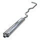 SILENCIEUX D'ECHAPPEMENT AUSTIN-HEALEY 1963-1968 (AVANT) INOX (GAUCHE)