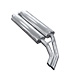 SILENCIEUX D'ECHAPPEMENT AUSTIN-HEALEY (SPORT) SORTIE LATERALE DOUBLE (INOX