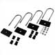 KIT DE MONTAGE DE LAME DE SUSPENSION/PONT MGB 1962-1967