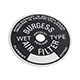 AUTOCOLLANT DE FILTRE A AIR AUSTIN-HEALEY "BURGESS AIR FILTER"