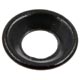 RONDELLE CUVETTE (4mm) SIMPLE (NOIR)