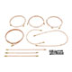 KIT DE DURITE/CANALISATION DE FREIN MGA 1955-1959 (JANTE A RAYONS) CAD