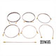 KIT DE DURITE/CANALISATION DE FREIN MGA 1959-1961 (JANTE TOLE) CAG