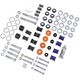 KIT DE SILENT-BLOCS DE SUSPENSION (AVANT) TR4-TR5-TR6 (INF/SUP) POLY