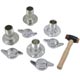  KIT CONVERSION VERS JANTES A RAYONS MGB 1962-1964 (12 TPI) ECROU PAPILLON