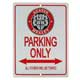 PANNEAU "PARKING ONLY" AUSTIN-HEALEY