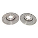 DISQUES DE FREIN TRIUMPH STAG (RAINURE) "ROSSINI" LA PAIRE