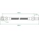 DURITE/FLEXIBLE DE FREIN (AVIATION) MGF (ARRIERE)