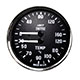 DUAL GAUGES CLASSIC "SMITHS" WATER/OIL PRESSURE (CELCIUS/Lbft) K-TYPE BULB