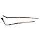 DOWNPIPE D'ECHAPPEMENT HERALD 13/60 (INOX) 2 PIECES
